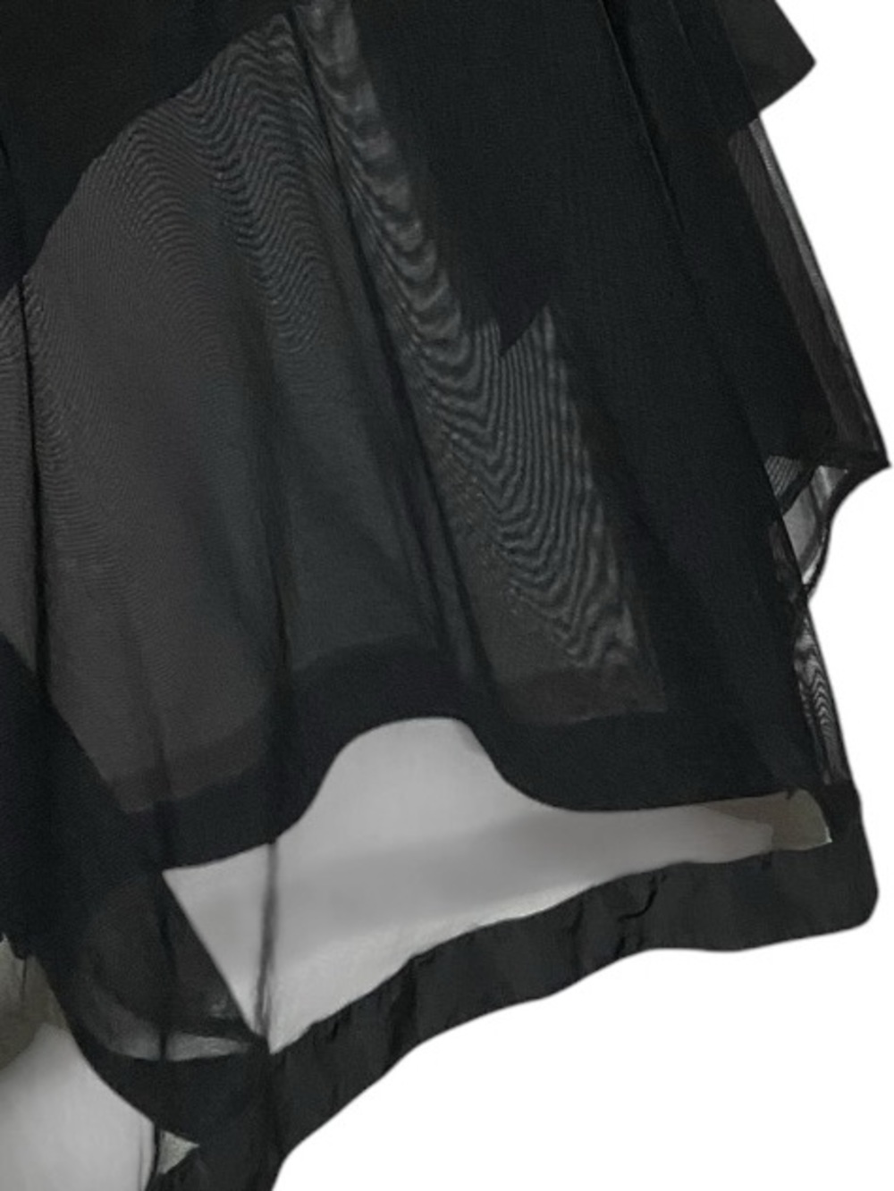 Joseph Ribkoff Black Asymmetrical Tunic 8 Cowl Neck Lagenlook Avant Garde Artsy - Picture 8 of 14